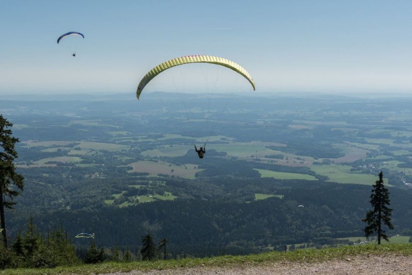 Paragliding tandem - Vyhlídkový let Panorama