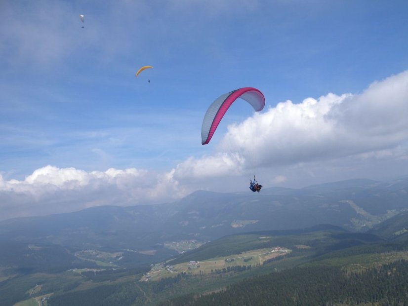 Paragliding tandem - Vyhlídkový let Panorama