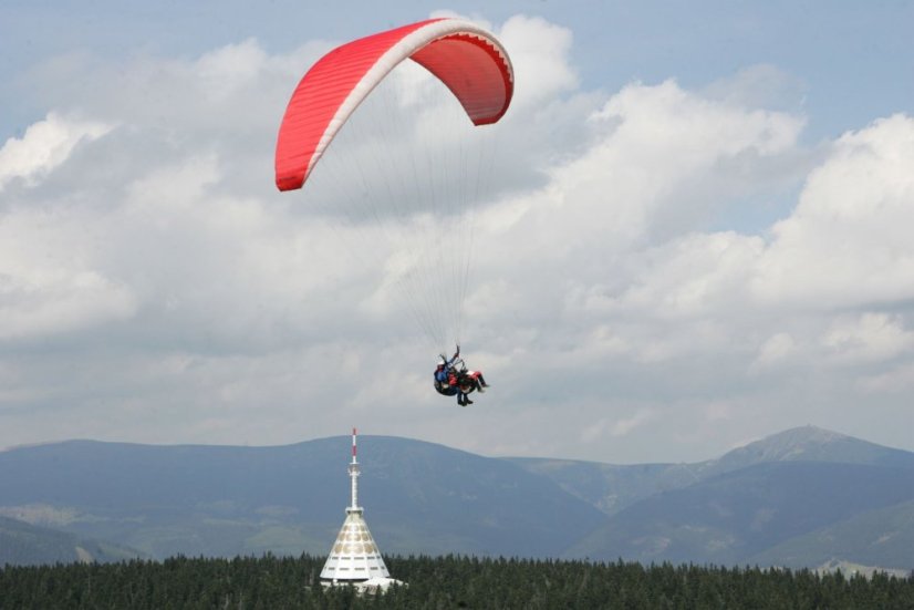 Paragliding tandem - Vyhlídkový let Panorama