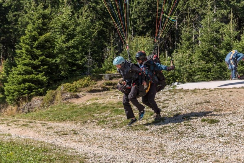 Paragliding tandem - Vyhlídkový let Panorama