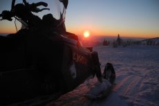 Jízda na sněžném skútru LYNX